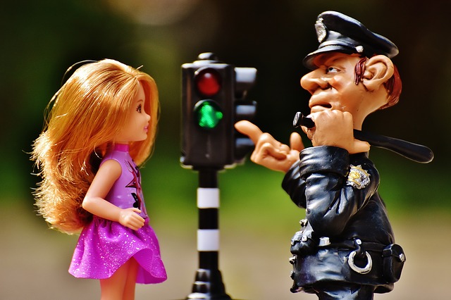 policista u přechodu